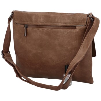 Dámská crossbody kabelka/taška zemitá hnědá - Coveri Asmare