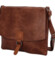 Dámská crossbody kabelka/taška tmavě hnědá - Coveri Asmare