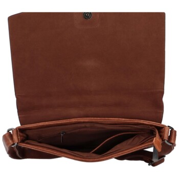 Dámská crossbody kabelka/taška tmavě hnědá - Coveri Asmare