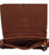 Dámská crossbody kabelka/taška tmavě hnědá - Coveri Asmare