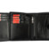 Pánská kožená peněženka černá - Pierre Cardin Raimond