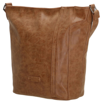 Dámská crossbody taška camel - Enrico Benetti Leizel