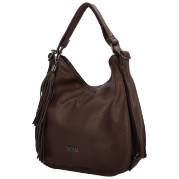 Dámský kabelko/batoh coffee - Coveri Teagan