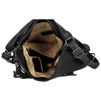 Dámský kabelko/batoh černý - Coveri Teagan