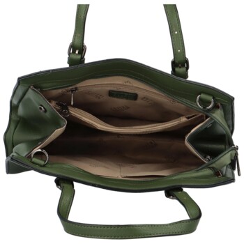 Dámská kabelka přes rameno zelená - Coveri Firenia