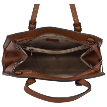 Dámská kabelka přes rameno hnědá - Coveri Firenia