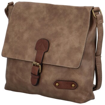 Dámská crossbody kabelka zemitá hnědá - Coveri Palissa