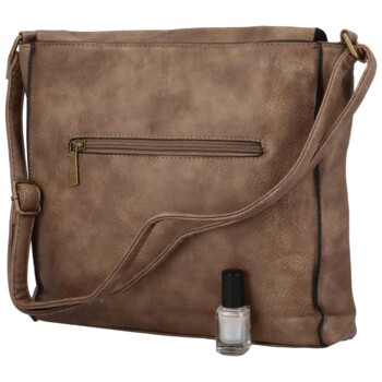 Dámská crossbody kabelka zemitá hnědá - Coveri Palissa