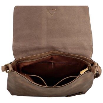 Dámská crossbody kabelka zemitá hnědá - Coveri Palissa