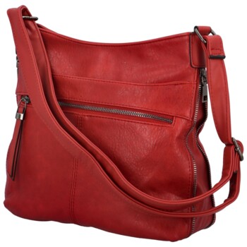 Dámská kabelka přes rameno červená - Romina & Co Bags Fallon