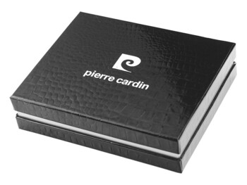Pánská kožená peněženka černá - Pierre Cardin Kiril