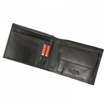 Pánská kožená peněženka černá - Pierre Cardin Endrue