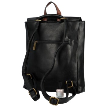Dámský kabelko batoh černý - Coveri Atalanta