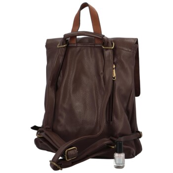 Dámský kabelko/batoh coffee - Coveri Albertine