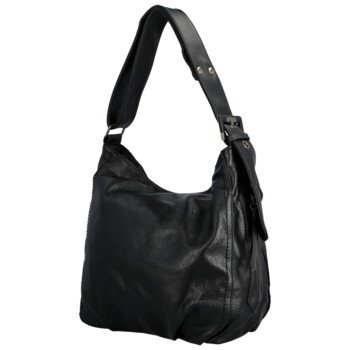 Dámská kabelka přes rameno černá - Romina & Co Bags Corazon