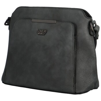 Dámská crossbody kabelka tmavě šedá - Coveri Soraya