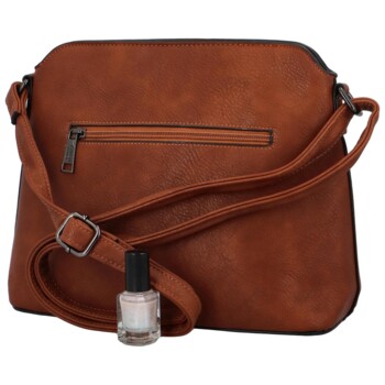 Dámská crossbody kabelka hnědá - Coveri Soraya