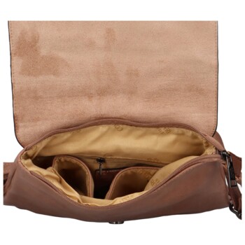 Dámský kabelko-batoh tmavě růžový - Coveri Marlow