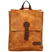 Dámský kabelko batoh žlutý - Coveri Atalanta