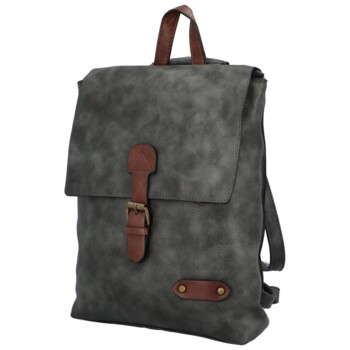 Dámský kabelko batoh šedý - Coveri Atalanta