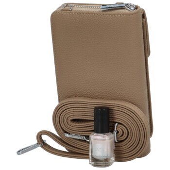 Dámská crossbody kabelka khaki - Coveri Santiaga