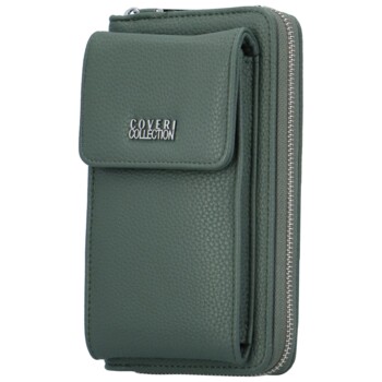 Dámská crossbody kabelka zelená - Coveri Santiaga