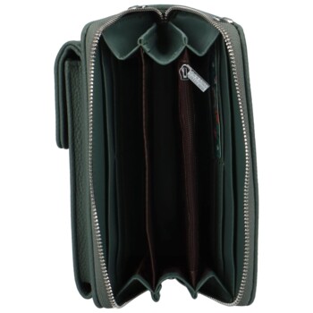 Dámská crossbody kabelka zelená - Coveri Santiaga