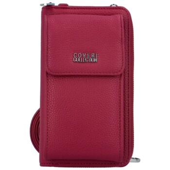 Dámská crossbody kabelka fuchsiová - Coveri Santiaga