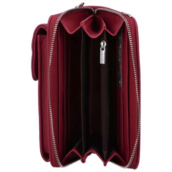 Dámská crossbody kabelka fuchsiová - Coveri Santiaga