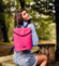 Dámský moderní batoh fuchsiový - Vuch Linton Dotty Pink