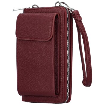 Dámská crossbody tmavě červená - Coveri Gullisa