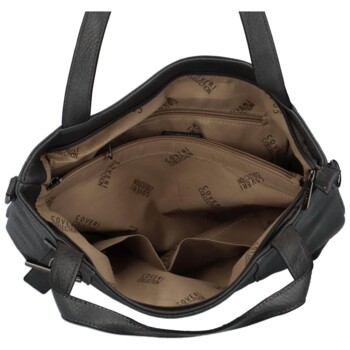 Dámská kabelka přes rameno šedá - Coveri Ixora