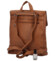 Dámský kabelko batoh hnědý - Coveri Vernisia