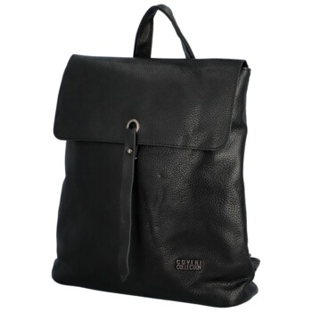 Dámský kabelko batoh černý - Coveri Vernisia