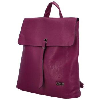 Dámský kabelko batoh fialový - Coveri Vernisia
