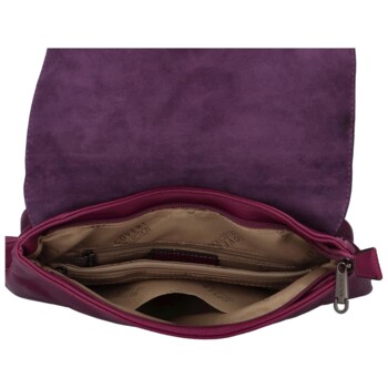 Dámský kabelko batoh fialový - Coveri Vernisia