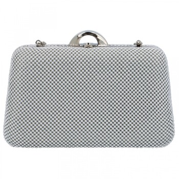 Dámské psaníčko stříbrné - MOON Aurellie