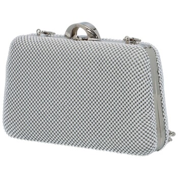 Dámské psaníčko stříbrné - MOON Aurellie