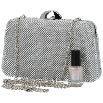 Dámské psaníčko stříbrné - MOON Aurellie