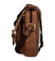 Pánská kožená crossbody/taška hnědá broušená - Diviley Oliver