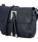 Dámská kožená crossbody kabelka tmavě modrá - ItalY Porta