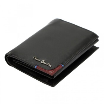Pánská kožená peněženka černá - Pierre Cardin Riley