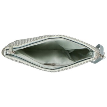 Dámské psaníčko stříbrné - Michelle Moon Wemba