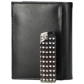 Pánská kožená peněženka černá - Bellugio Lotar