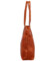 Dámská kožená kabelka na rameno koňaková - Delami Equina