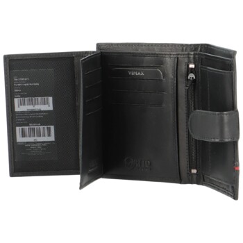 Pánská kožená peněženka černá - Vimax Kilermon