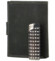Pánská kožená peněženka černá - Bellugio Leonidas