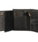 Pánská kožená peněženka černá - Wild Tiger Jonah