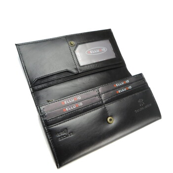 Dámská kožená peněženka černá - Bellugio Sawin