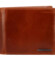 Pánská kožená peněženka koňaková - Bellugio Afrim